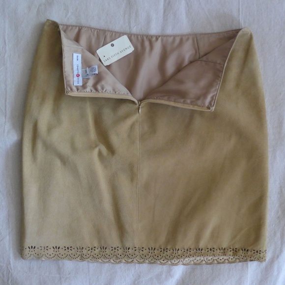 Vintage Real Clothes Women 12P (Fits like P4-6) Leather Shacket and Skirt Set - Picture 9 of 16